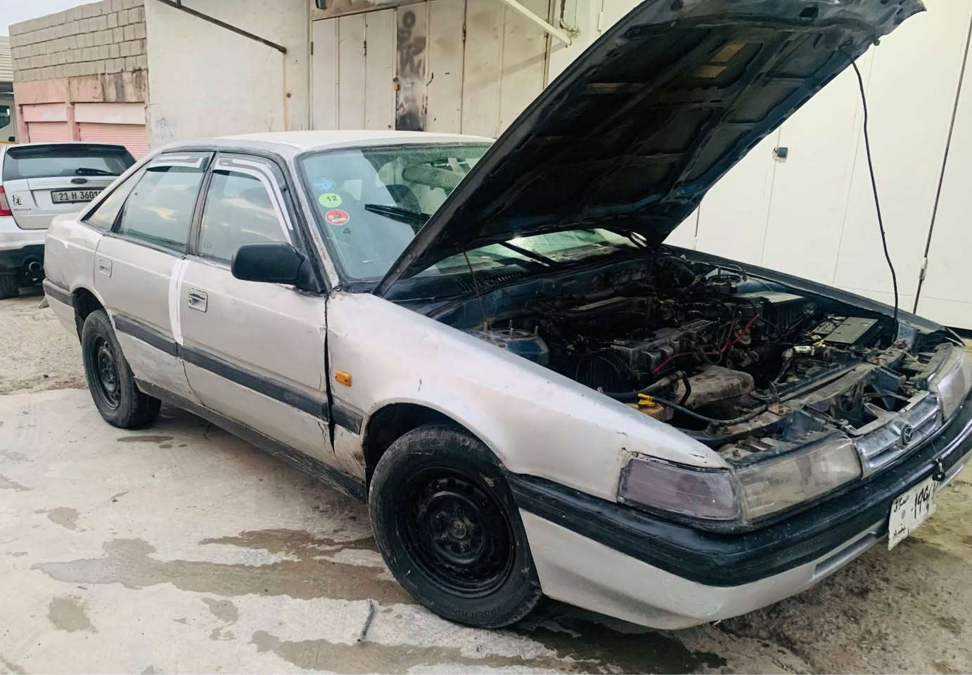 مازدا مۆدێل ١٩٩٠ ئارم پلاستیک سلێمانییە ئارم و ئەوەلیات موس و براوە بەشەرت مەکینەی ١٢ بەخ پێش و دوای کەپسە واتا دەعمی نییە رزیوی نییە چوار بەرگە دەرگای جوان سەیارەی مالی فەقیرە سعری پارەی علوجێکە سەیارەکە رێک و پێکە لەسلێمانیم *********** کۆرەک واتس ئاپ *********** السليمانية, العراق
