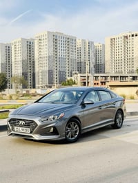 سوناتا 2019 وارد امريكي 🇺🇸🚘 رقم بغداد الجديد باسمي سنويه ولوحات وهزه ك...