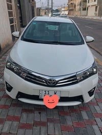 #بوضع__الزيروووووو 😍 تويوتا كورلا 2014 خليجي شركة ساز  ماشيه 62 الف حق...