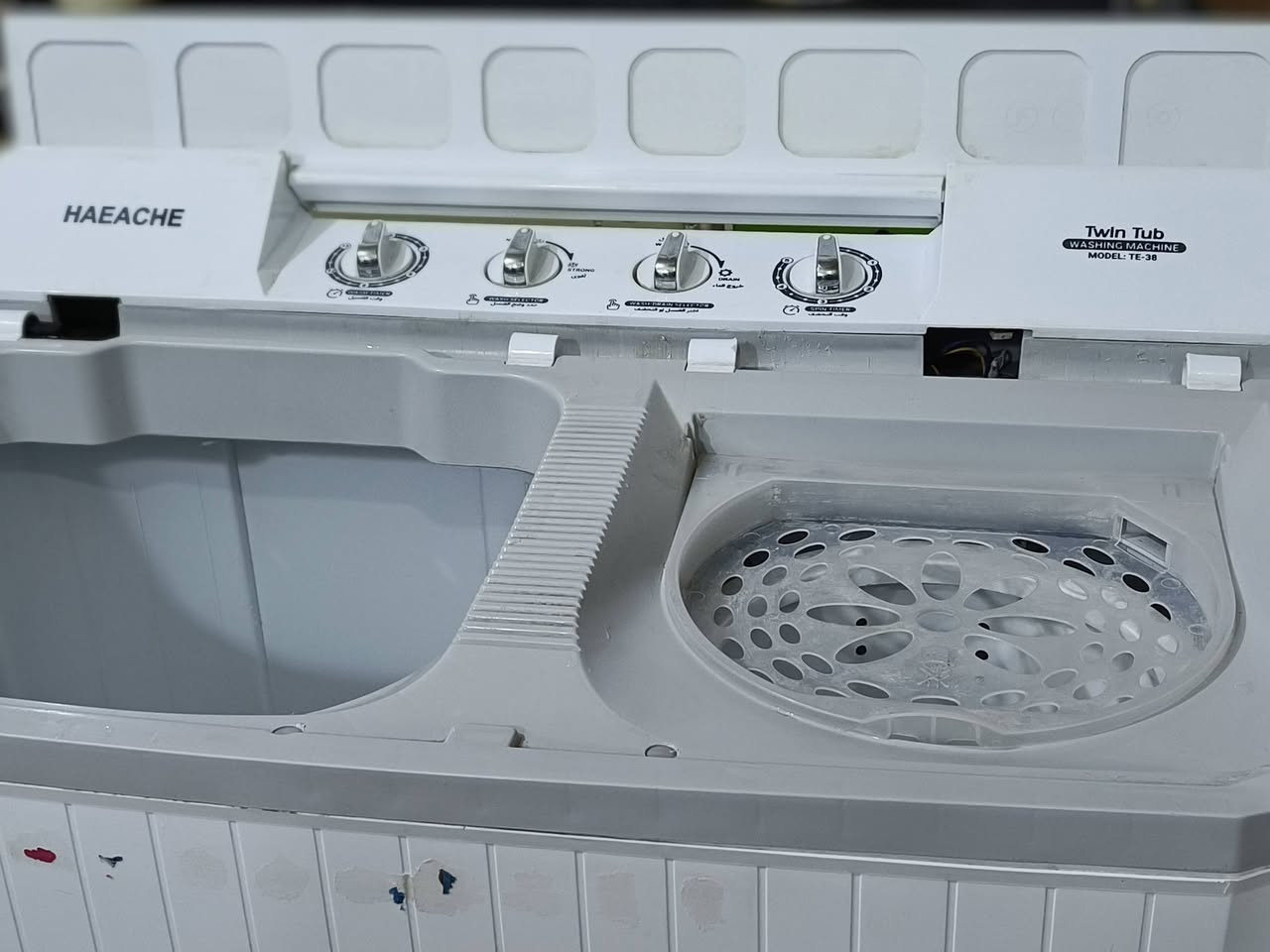 للبيع
غساله حجم جبير تغسل بطانيات شغاله غسل وتجفيف وكلشي ع فحص تاخذهه ماداخله تصليح نضيفه(فقط بيبان مابيها🔴) شراي يجي خاص اجاوبك


**إذا كنت صاحب هذا الإعلان وتريد حذفه لأي سبب، رجاءا أرسل رسالة إلى الدعم الفني**