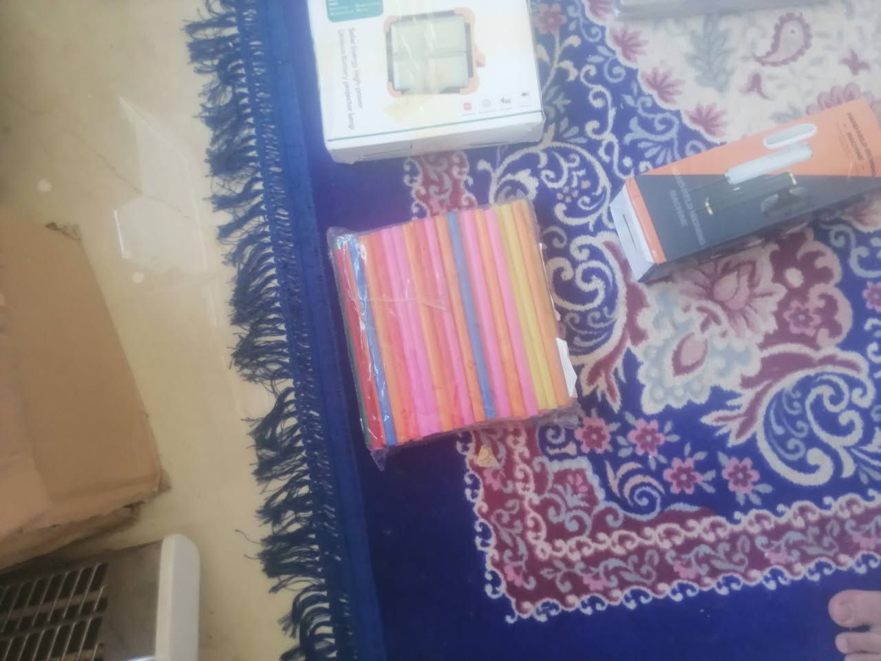 شلعه متنوعه٢٩قطعه اكثر القطع شغاله فقط ٣ قطع فحم مااعرف عملهن سعر الشلعه ٩٥ مع التوصيل يعني القطعه ب٣ الاف.... بس الدرون وحدهه بسعر ٢٠ قطعه من الشلعه اقل شي
درون L900

موبايل
مكوى شحن تايبسي
كار بلي.. يحدث الشاشه
مظخم صوت وحامل اجهزه لسيارات
مذوب بطاريات
اشاير دراجه فدرالي بيه ٣ الوان متعدده
بس ذني العددتهن بيهن فلوس الشلعه وربح فوك فلوسهه من غير باقي القطع 

شلعه متنوعه٢٩قطعه اكثر القطع شغاله فقط ٣ قطع فحم مااعرف عملهن سعر الشلعه ٩٥ مع التوصيل يعني القطعه ب٣ الاف.... بس الدرون وحدهه بسعر ٢٠ قطعه من الشلعه اقل شي


**إذا كنت صاحب هذا الإعلان وتريد حذفه لأي سبب، رجاءا أرسل رسالة إلى الدعم الفني**