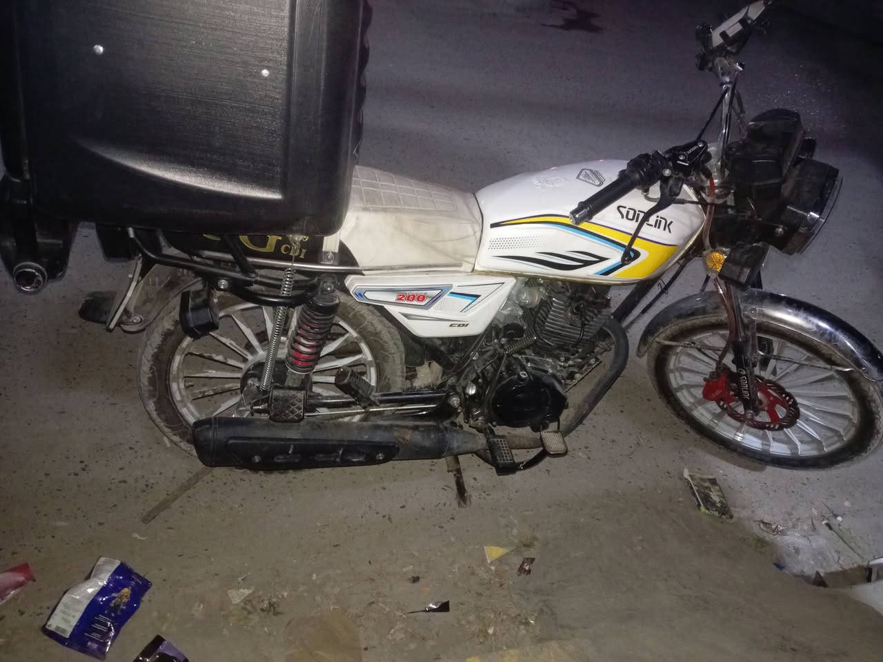 دراجه ايراني سونك للبيع موديل 2025
دراجه نضيفه الشراي يتصل مكاني مدينه الصدر 
رقمي ***********
