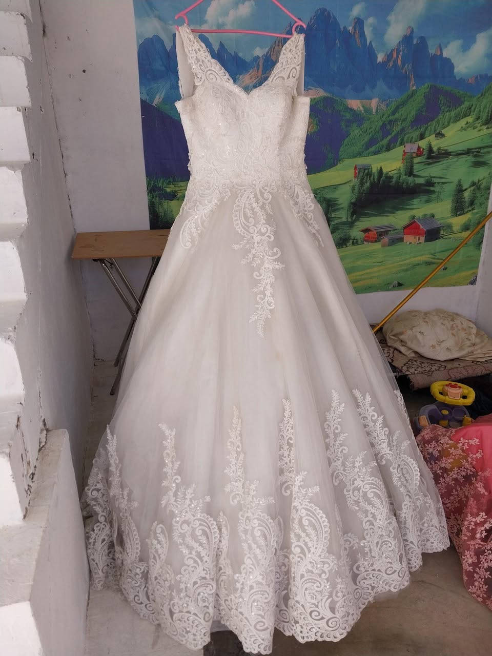 بدلة عروس كلش نظيفات عندي ١٠ قطع تكدر تشتري وتنطيه ايجار ابيعه رخيص اذا احد يريده يتفضل خاص كركوك, العراق


**إذا كنت صاحب هذا الإعلان وتريد حذفه لأي سبب، رجاءا أرسل رسالة إلى الدعم الفني**