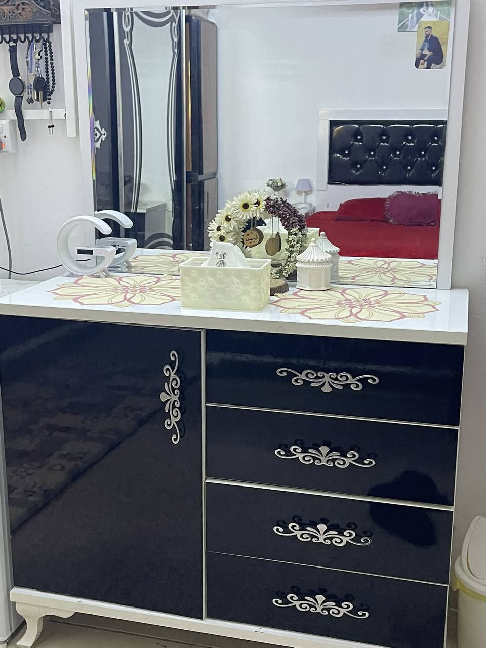 غرفه نوم جبيرة وجديد ونظيف كلش اي عيب مابي بشرط ومستعجل ع بيع 7 قطع بسعر مناسب 300 وبي مجال ل شرراي  عنوانها فايده دوميز @إشارة@


**إذا كنت صاحب هذا الإعلان وتريد حذفه لأي سبب، رجاءا أرسل رسالة إلى الدعم الفني**