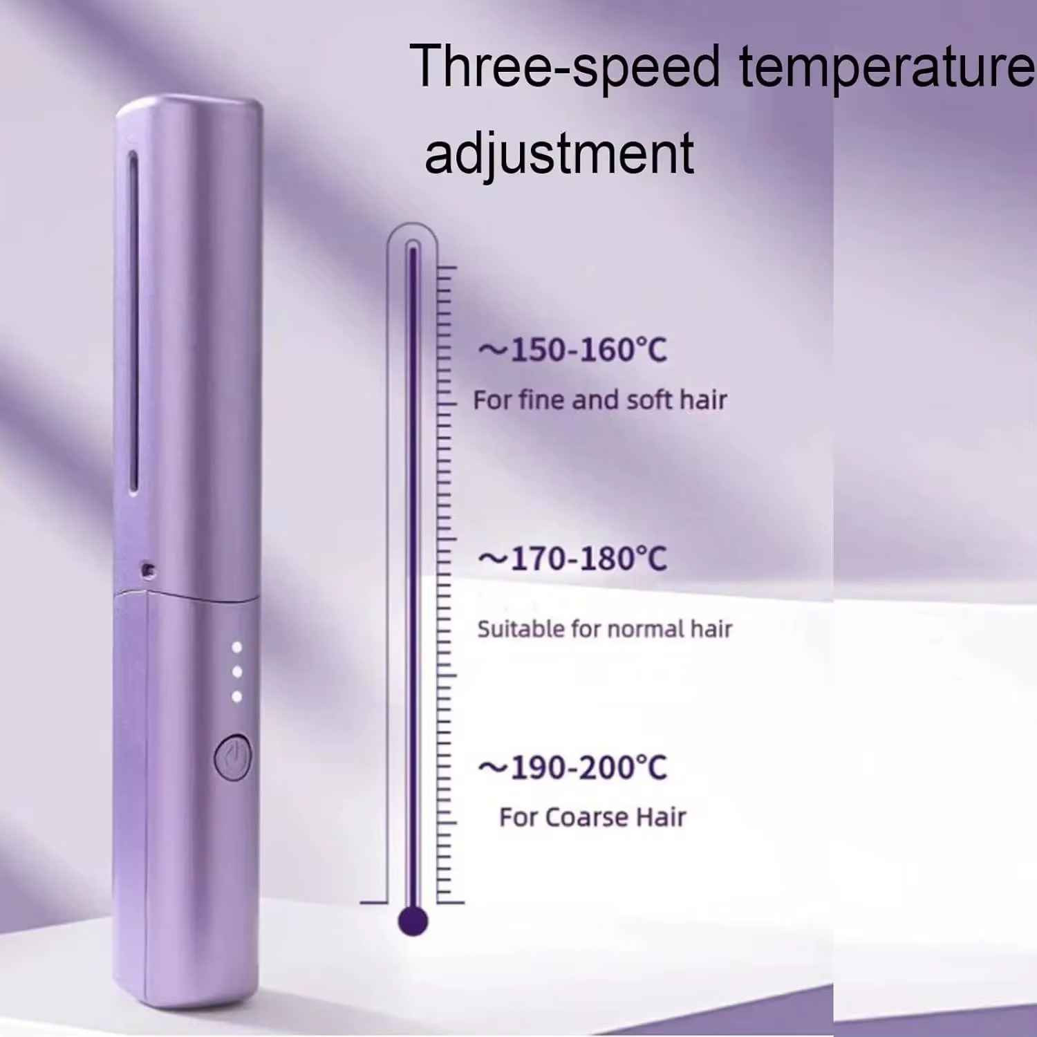 مشط فرد الشعر الحراري اللاسلكي Mini Flat Comb بشاشة رقمية

مشط فرد شعر حراري لاسلكي بتصميم خفيف ومحمول، مزود بشاشة رقمية لعرض درجة الحرارة وتحكم سهل بثلاث مستويات حرارة مختلفة ليناسب أنواع الشعر المختلفة.

• تصميم لاسلكي خفيف الوزن (120 غرام) سهل الحمل والاستخدام

• 3 درجات حرارة: 150° – 160° – 180° مئوية

• شاشة LED رقمية لعرض درجة الحرارة

• بطارية ليثيوم 4000mAh بسعة كبيرة (حتى 70 دقيقة استعداد)

• تسخين بدرجة حرارة ثابتة مع طبقة عناية سيراميكية للشعر

• نوع الاستخدام: فرد وتمليس الشعر
• درجات الحرارة: 150°C – 160°C – 180°C
• الدرجة الافتراضية: 160°C
• زمن التسخين: حوالي دقيقتين إلى 100°C / 5 دقائق إلى 170°C
• القدرة: 7.5 واط
• الفولتية: 3.7V
• الإدخال: 5V–2A
• نوع البطارية: ليثيوم 4000mAh
• الوزن: 120 غرام
• منفذ الشحن: Type-C
• عنصر التسخين: Heating Film
• عرض الدرجة: مؤشر LED

محتويات العلبة:
• مشط فرد شعر حراري لاسلكي
• غطاء حماية (Protective Sleeve)
• كابل شحن USB Type-C
• كتيب تعليمات الاستخدام بغداد, العراق


**إذا كنت صاحب هذا الإعلان وتريد حذفه لأي سبب، رجاءا أرسل رسالة إلى الدعم الفني**