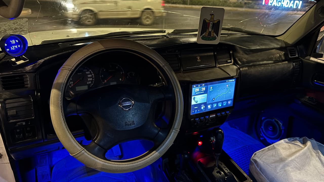 نيسان باترول سوبر سفاري 2008 محرك vtc 4800 مزاد مصبوغه عام السياره جاهزه عندي وكاله واحولك وكاله باركود بيها زوج تاير جديد  باتري جديد تخم بكات تخم مجاول السياره كلها على ايدي مكينه وقير بلادي 
مكاني الكوت واسط 

***********
