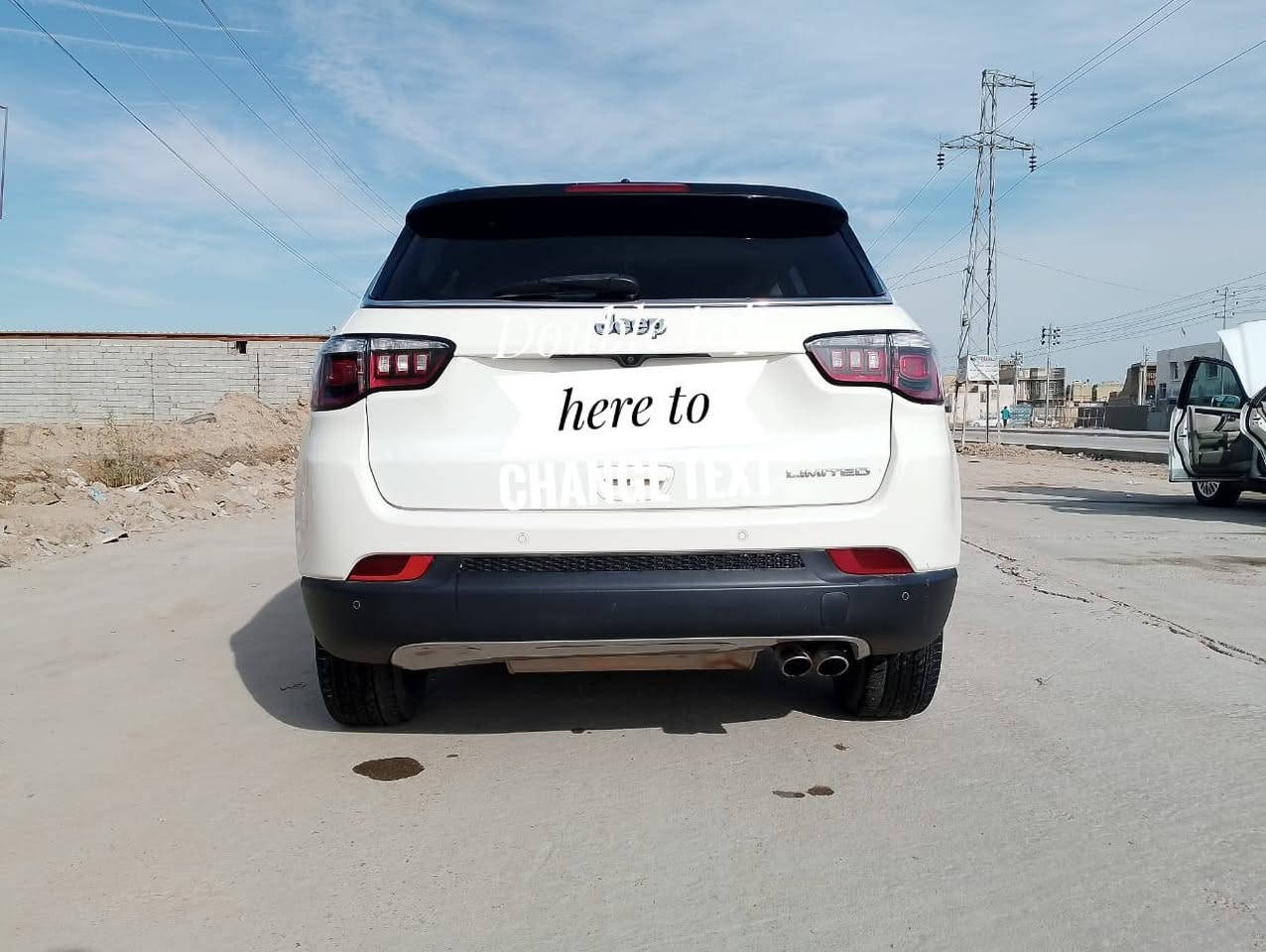 السلام عليكم
جيب كومباس ٢٠١٩ ابيض بلاك
 مرقم ذي قار مشروع وطني ب اسمي للبيع  
‎2019:الموديل 
ضربتها جاملغ فقط جهة السائق 
عداد المسافة: 150 ألف كيلو قابل للزيادة 
اللون : ابيض بلاك توب
مكان السياره : ذي قار
‎ الــمــواصــفـــات :- فول مواصفات  ١/١ 
مثبت سرعة
نقطه عمياء
مانع انزلاق 
اوتو ستوب 
بصمة
تبريد قطعتين
فول تحكم ستيرن 
سايد بريك بصمة 
رادار 
حساس خلفي وكامرة دواره ٣٦٠ 
كشنات جلد وكرسي السائق كهربائي 
شاشه لمس كبيره
تدفئة كراسي وستيرن
العديد من المواصفات غير مذكورة 
السعر: 140 وبي مجال
تفاصيل اكثر: 
اتصال وبي واتس اب
***********

*التبريد بيها ما يشتغل حاليا*ض
