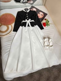 فستان متصل • هوريم دابل تركي • مقاسات ٣٨-٤٨