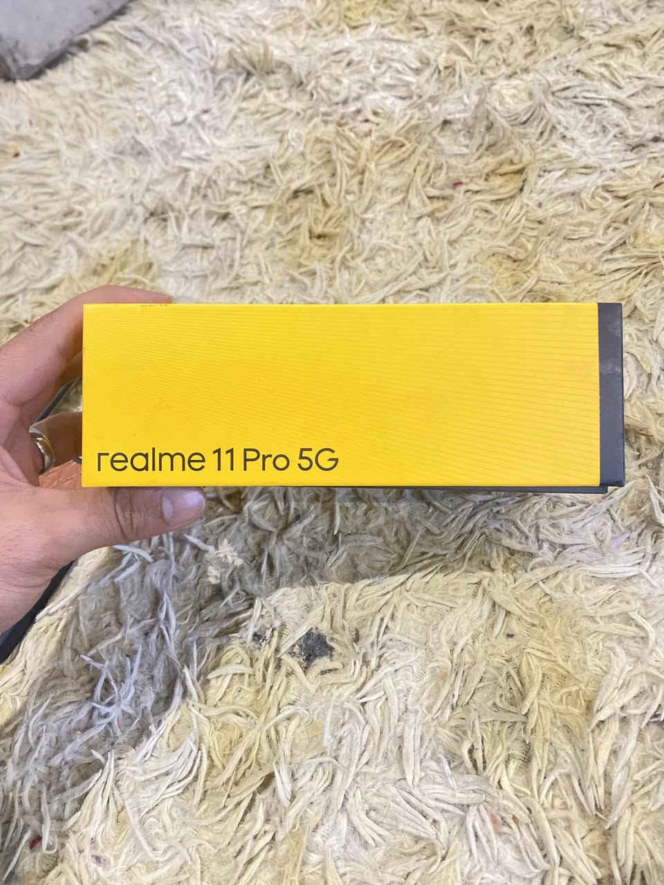 ريلمي 11 برو   Realme 11 Pro 5G
مستعمل بيع او مراوس بـ ايفون
موصفات الجهاز : 
الشاشة: 6.7 بوصة - 120 هرتز - AMOLED
الذاكرة:  256جيجابايت 
الرام:8+8جيجابايت
الكاميرا: 200 + 8 + 2 ميجابكسل
البطارية: 5000 مللي أمبير -67 واط
المعالج: Mediatek Dimensity 7050 

للتواصل ***********
