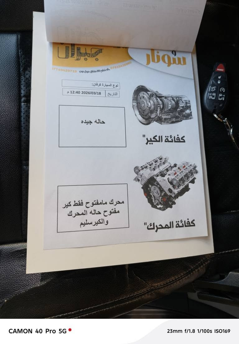 السلام عليكم عندي دوج كراند كرفان 2014 بغداد اباسمي جلد تدفه كشنات أو ستيرن بيبان أو صندوق كهربائي شاشه 2  تشغيل عن بعد كله شغاله مكينه كير حدادي تبريد كله جاهزة خير من الله السعر 135 أو بيه مجال مكاني حله *********** باقي التفاصيل موضح بالسونار حلة, بابل
