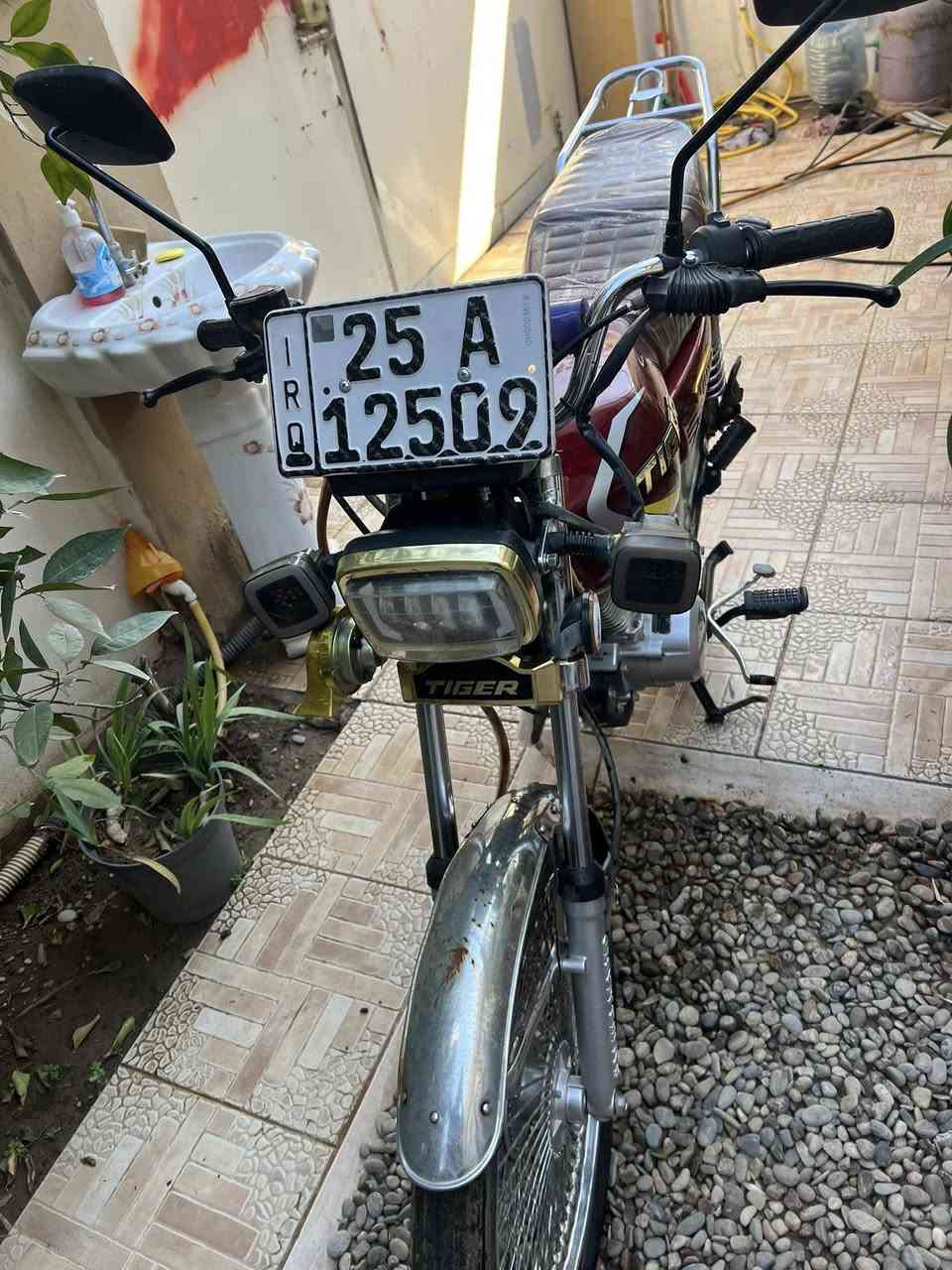 دراجه ٤ گير موديل ٢٠٢١ محرك سفر مال ٢٠٢٤ رقم كركوك جديد بسمى
***********
