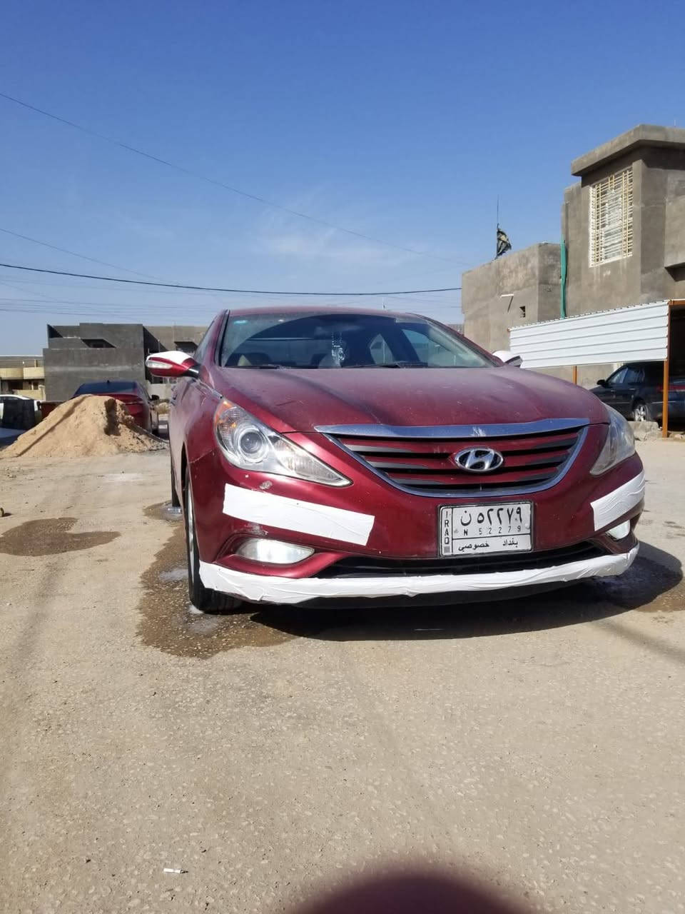 السلام عليكم سوناته 2014 امريكي  فول مواصفات رقم بغداد 
مكينه 2400 GDi تبريد ثلج 

شاشه كامره ،داخل قرميدي ، كشنات جلد ، كشنات تدفئه تبريد 

زنون ،لد نهاري ،كشنات كهربائي ، حادث جاملغات خلفيه 

اي استفسار ***********
