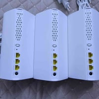 راوتر mesh12x تيندا 3 قطع يدعم شبكتين Wifi6 Ax3000 الاجهزة جديده غير م...