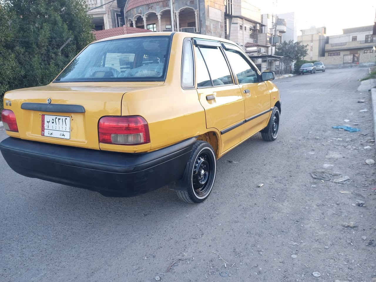 سايبا موديل ١٢ محرك لاصرف ولاتبخير صدر أمامي وخلفي جديد تخم تاير جديد تبريد ثلج دوشمه عام مشروع وطني مصفره من كلشي مكان السياره بغداد السعر ٢٨ وبيهه مجال قليل ***********
