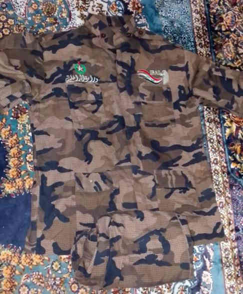 السلام عليكم بدلات عسكريه مال داخليه للبيع 
ونطاق اصلي خاص تدلل
مكاني مدينه الصدر ***********
