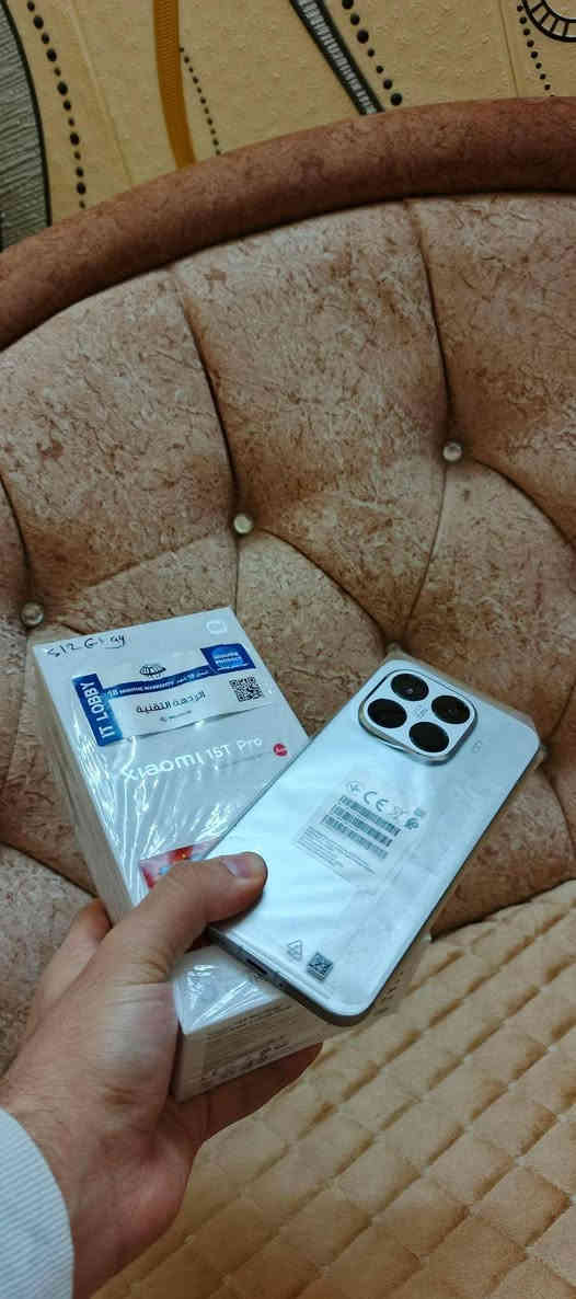 عملاق شاومي 15 تي برو
جهاز فتح علبه  مستخدم أيام اغراض مامفتوحه لون مميز تايتانيوم وصل شراء موجود. مع كفر ماركه شاومي  الذاكرة 512 أفضل كاميرات موجودي 
سعر 735 الف بي مجال كلش بسيط رقمي ***********
عنواني موصل توصيل ماعندي
