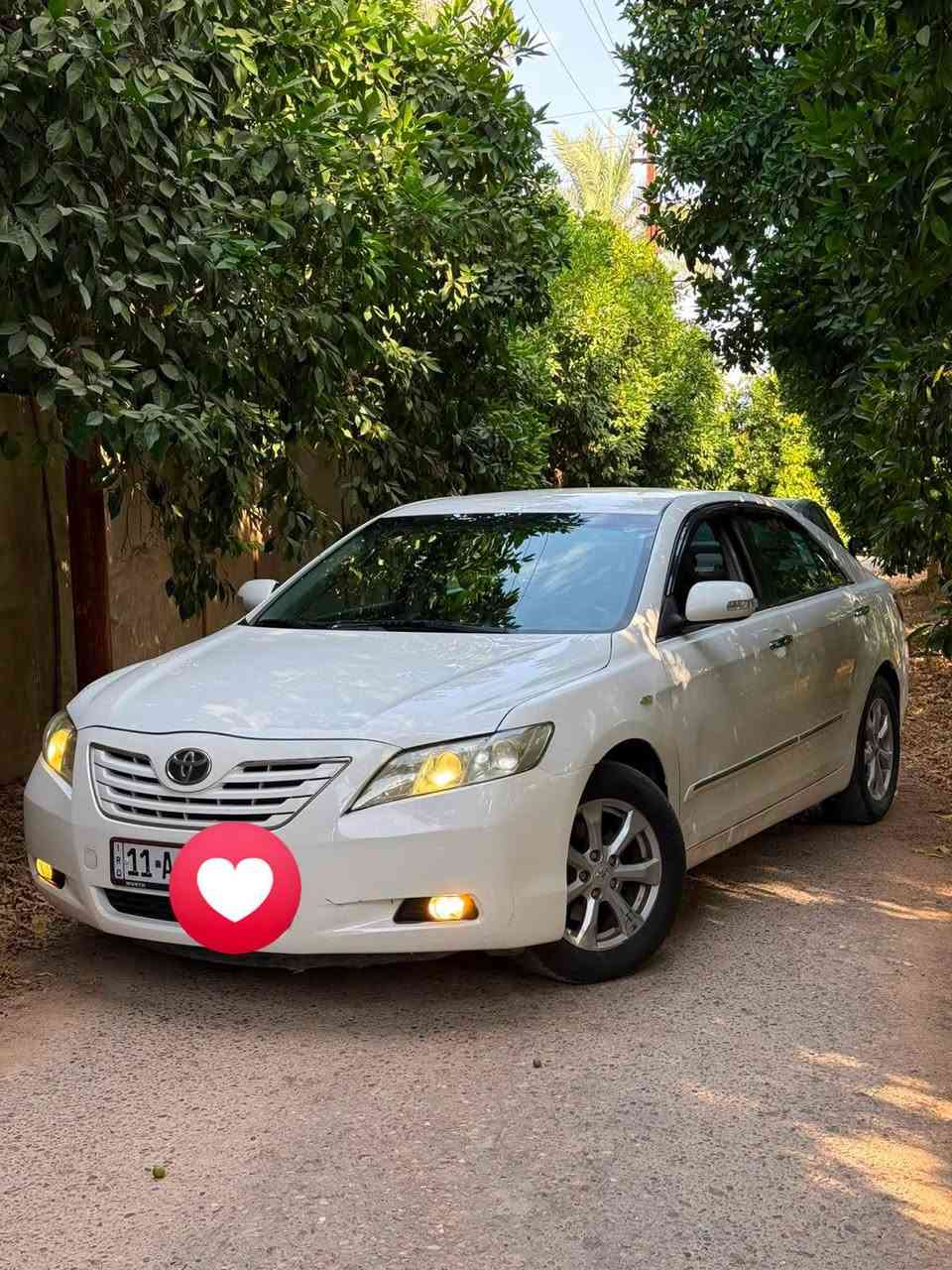 السلام عليكم
كامري 2009 GL خليجي
2400
رقم بغداد
بيها جاملغ واصبعين بالبنيد وباب الصدر من جوه عالبارد
محركها مفتوح علمود تبديل الجبنه بين المحرك والكير لا تبخير ولا تنقيص
كير مكفول 
105 وبيها مجال
‏‪***********‬‏
