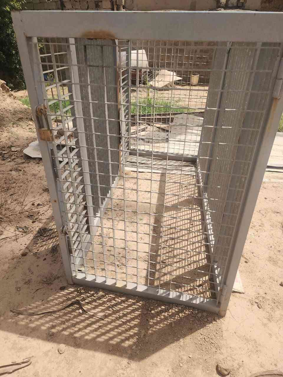 قفاص حديد بي ٣ بيبان طول ٢ متر والعرض ١ مكان بغداد رقم ***********
مكطول٢٠.١٠
