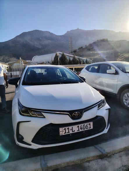 تويوتا كورلا هايبرد الشكل الخليجي
الموديل :2024  ماشيه 34 الف 

مرقم بغداد بأسمي سياره مكفوله كفاله عامه عدا بارد شبرد بالباب ما سويته 

السياره : كفالة عامة كير محرك 1800

 تبريد وتدفئه مكفول

 فول 1/1 عدا الكراسي مو كهرباء 

داخل اسود جلد ومغلفها 

 بصمه  فتحه

تحكم ستيرن اشاير بلمري

اوتوهولد

سايد بريك دكمه

اشاير بالمري

رادارات 

138 وبيه مجال قليل 

العنوان : بغداد -الحسينية  

شراي يتصل 
ومستعجل على بيعتها عندي ضرف . 

***********
