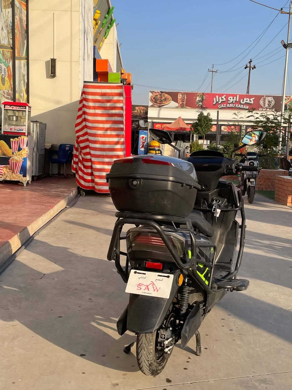 سلام عليكم شباب
دراجه شحن Rio

ويا سويج و بصمة و كارت

دراجه كلش نضيفه

6بطاريات
وبي نظام بك

سعره 600 الف وبي مجال

عنوان كركوك

*********** اتصال 

واتساب
