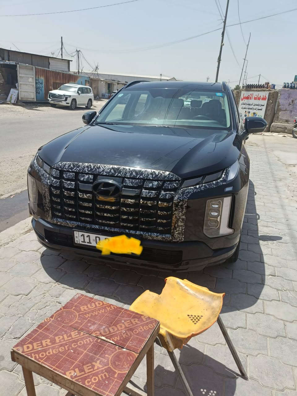 السلام عليكم بليسايد 2023 للبيع أو مراوس رقم بغداد  اللاستفسار اتصل  *********** حادثهه قبق جنطه مبدل تبديل السعر 295ورقه ..صوره الحادث مرفقه
