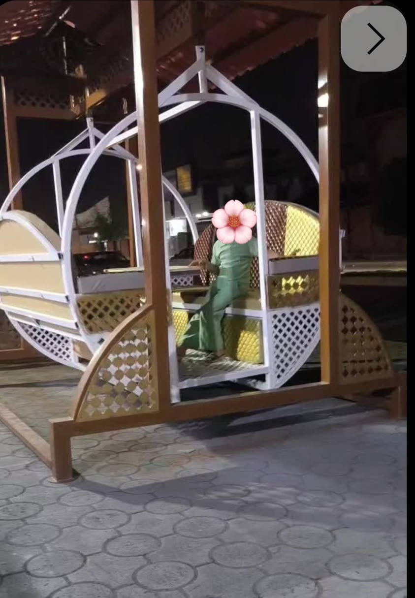 العاب  
مراجيح  مسطبات كراسي  منقلات شواء مزلحكانه ميزان سفينه 
داخل الصفحه اكثر من 600 تصميم
ديالى /بهرز
شغل حسب الطلب الاسعار حسب الحجم والتصميم 
للاستفسار
مراسلة الصفحه أو
✅واتساب ***********
🔴توجد خدمة توصيل
