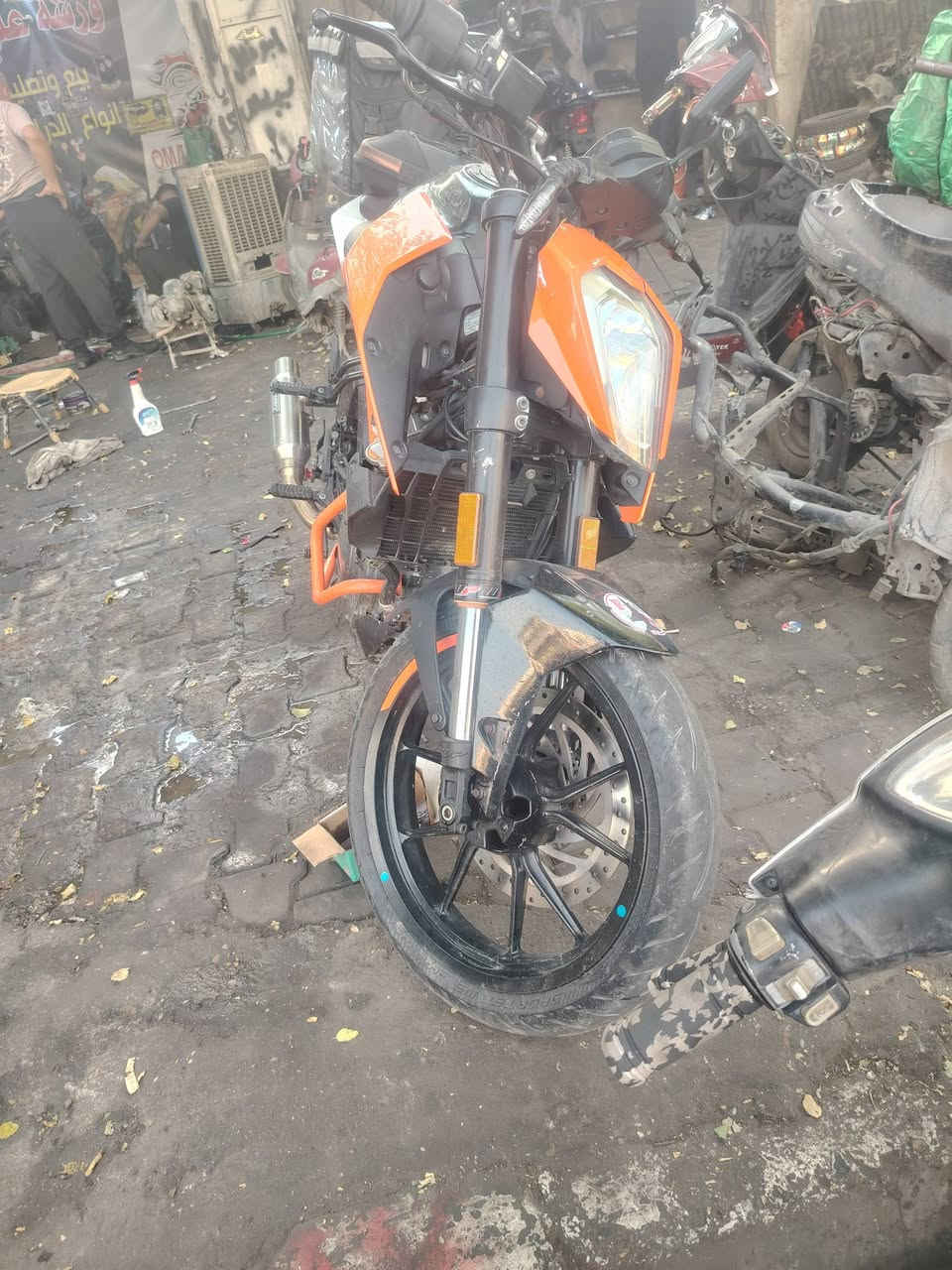 سلام عليكم KTM للبيع مكفوله كفاله عامه حجم المحرك 250 ss
سعر خاص *********** وتساب فقط
