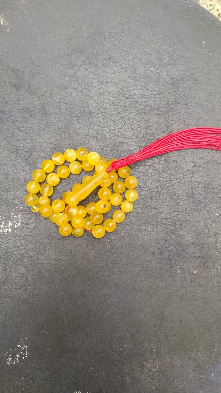 سلام عليكم البيع سبحه كهرب بولوني حر شاهد استندر الوزن 30غرام عدد48خرزه ابيها نمش سعر80الف وبيها مجال رقم الهاتف ‏‪***********‬‏ المكان بغداد
