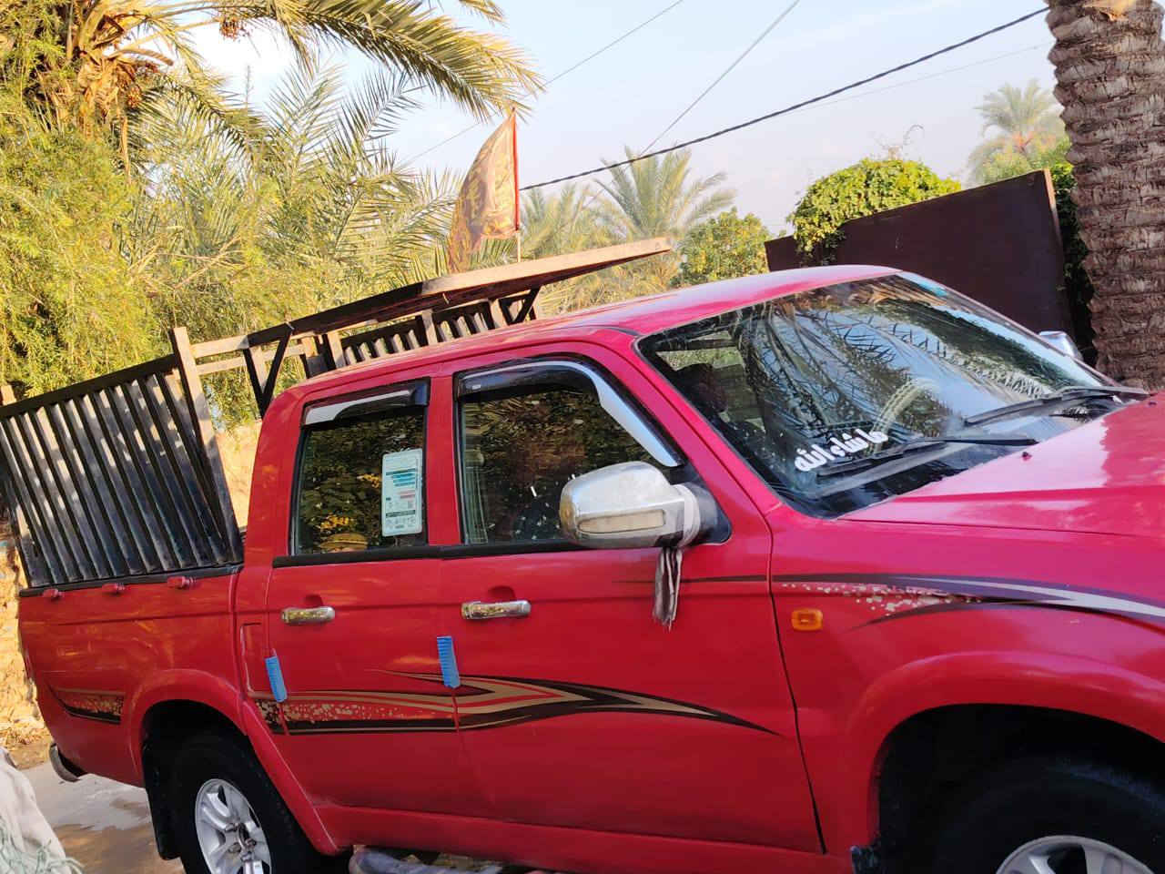 السلام عليكم بيكم شيري موديل12رقم بابل تحويل ثاني يوم كامله مال بيت دوشمه فوك وجوه  كهربائيات كامله تخم تاير جديد سنويه لل29 للبيع او مراوس مكان بابل الهاشميه السعر55وبيهه مجال***********
