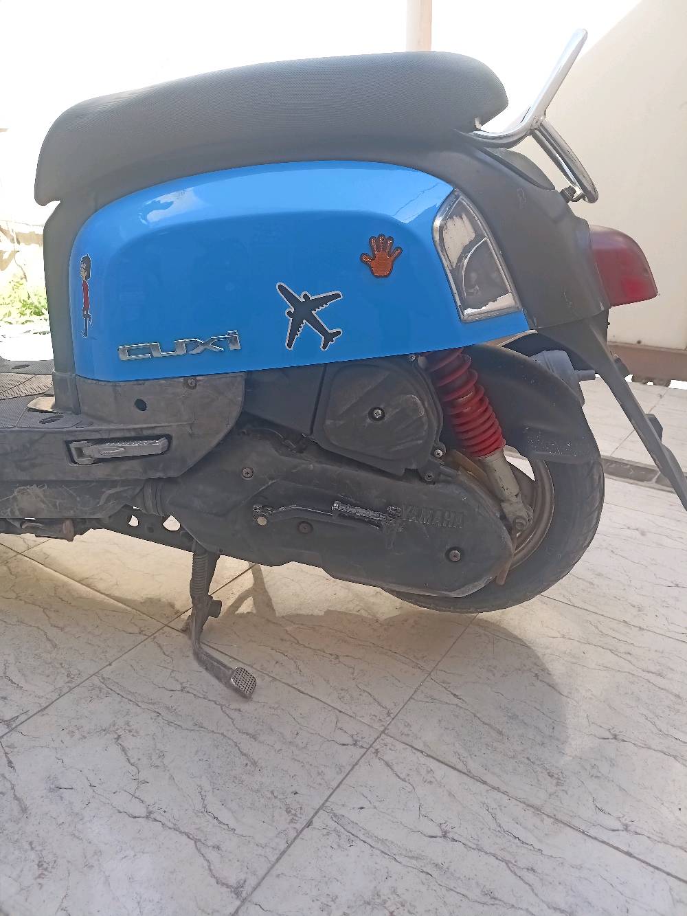 سلام عليكم 
دراجه بوليس نضيفه صار شهر من اخذته كلشي شغال عدا السلف السعر مليون وبيه مجال وصل معرض موجود 
المكان كربلاء 
للستفسار على هذا الرقم ***********