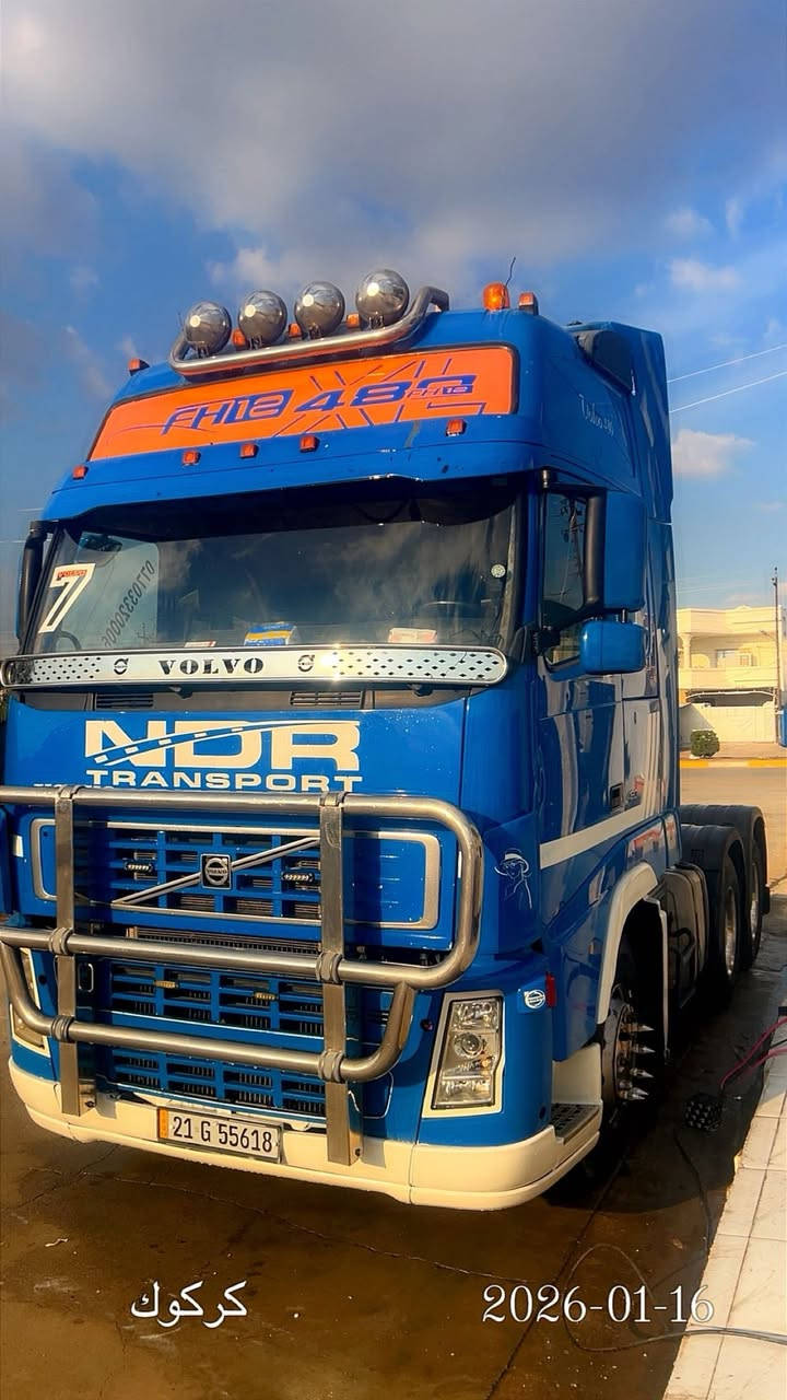 سلام عليكم فالفو سحال دبل تاير 2007 راس تريله بلادي باج بطن دبل تاكي كاز حصه كاز كركوك اوتماتيك محرك 480 لاصرف ولا بخار كير اوتماتيك سياره مابيها نقص برغي ثلاجه حاكيه تلفزيون دمام صوت داخل ديسكو حيل نضيف تخم  تاير راس وعربانه سنويه لل27 عربانه خالد الجنابي   4محاور مربوطه وراها    مكان السياره كركوك ***********
