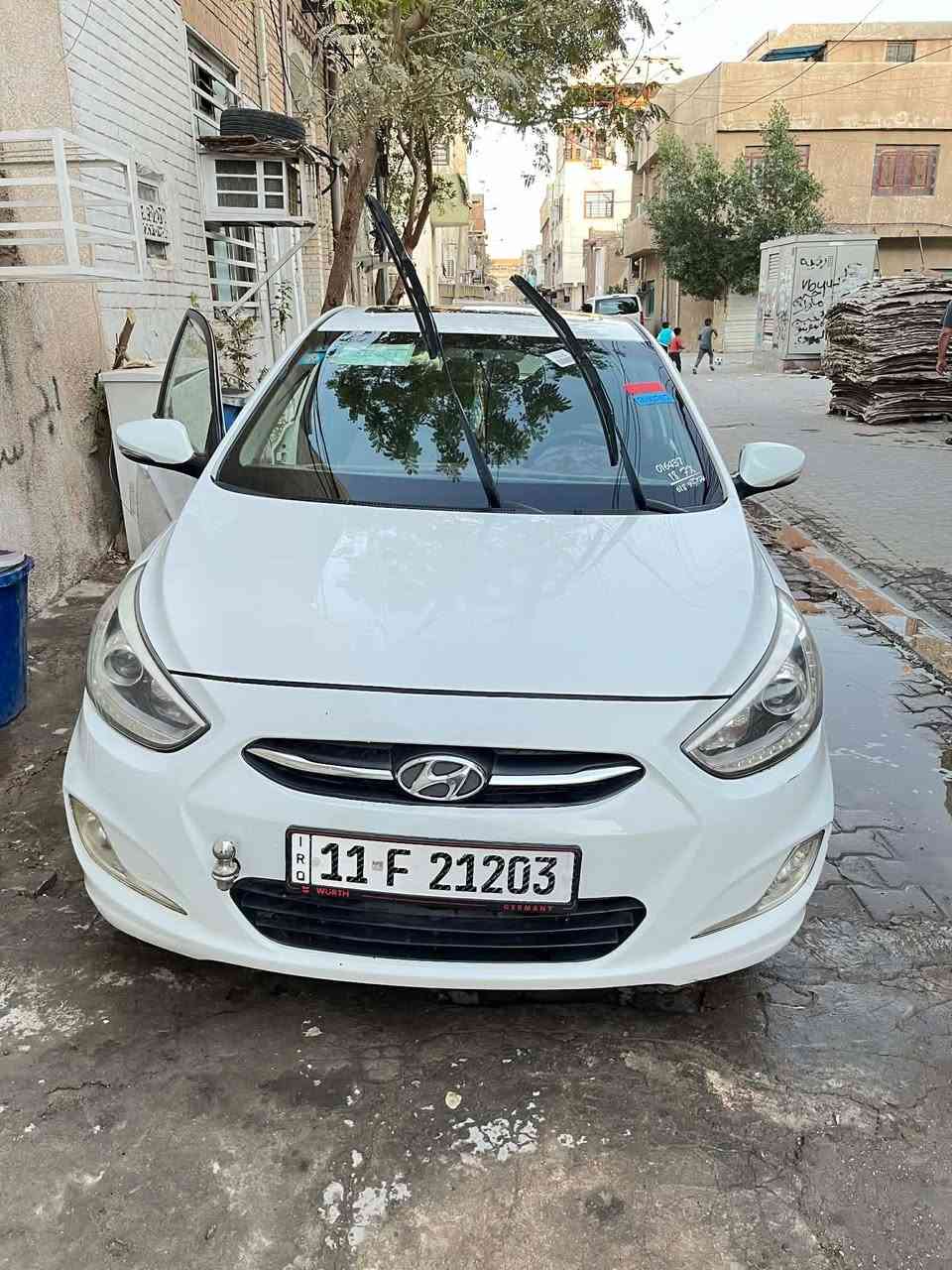 اكسنت 2016 خليجي ماشيه 100
عنوان الاعضميه بغداد 
قطعتين صبغ صغار 
رقم ***********
105$ وبيها مجال
