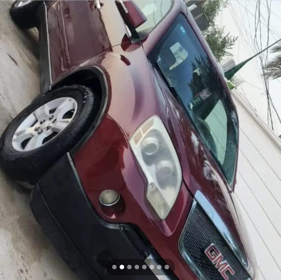 السلام عليكم سيارة جمسي اكاديا للبيع موديل ٢٠٠٧رقم بغداد الجديد باسمي تحويل ثاني يوم بيه صبغ تقريبا حزام كير ومحرك بحاله جيدا السعر ٧٥وبيه مجال للاستفسار ***********
