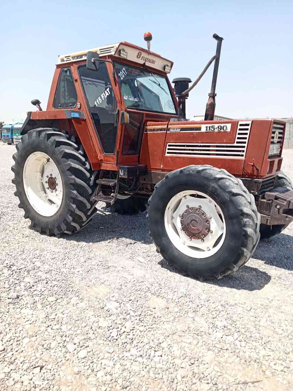 السلام وعليكم مكينه فيات 115 للبيع نضيفه جاهزه للعمل وراهة خرماشه تلطعش سجه  تبريد كهربائيات  تخم تاير  خلفي كامله عنوان ديالي جلولاء للستفسار اتصل ***********
