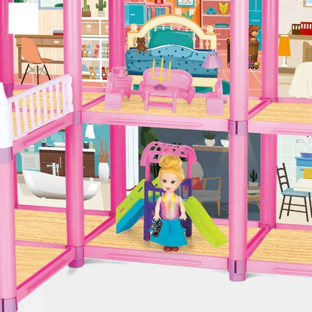 ​🏰 بيت الأحلام الوردي الكبير للأميرات (Dream Home) 🏰
الهدية المثالية التي ستسعد قلب طفلتكِ وتأخذها إلى عالم من الخيال والإبداع! بيت عرائس متكامل، ضخم، ومليء بالتفاصيل الممتعة.

​✨ مميزات اللعبة:

​تصميم متعدد الطوابق والغرف: يحتوي البيت على عدة طوابق تشمل غرف نوم، غرف جلوس، ومساحات للعب وتناول الطعام.

​إعادة تشكيل مرنة (3 في 1): يمكن تركيب البيت بثلاثة أشكال وتصاميم مختلفة (كما هو موضح في العلبة SH379-17 / 18 / 19)، مما يمنع الملل ويجدد حماس الطفلة في كل مرة.

​ملحقات كاملة: تأتي اللعبة مع مجموعة رائعة من الأثاث المصغر (كنب، طاولات، كراسي) بالإضافة إلى دمى صغيرة، دراجة، وسكوتر لزيادة متعة اللعب.

​تنمية مهارات طفلتكِ: تساعد على تمرين العقل، تعزيز التنسيق البصري الحركي، وتشجع على اللعب الجماعي التفاعلي مع العائلة أو الأصدقاء.

​العمر المناسب: مثالية للأطفال من عمر 3 سنوات فما فوق.
السعر 25 واصل باب بيتك


**إذا كنت صاحب هذا الإعلان وتريد حذفه لأي سبب، رجاءا أرسل رسالة إلى الدعم الفني**