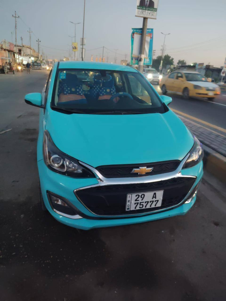 السلام عليكم
سبارك موديل 21 
السعر  92 وبيه مجال 
العنوان كربلاء 
الاتصال ***********
