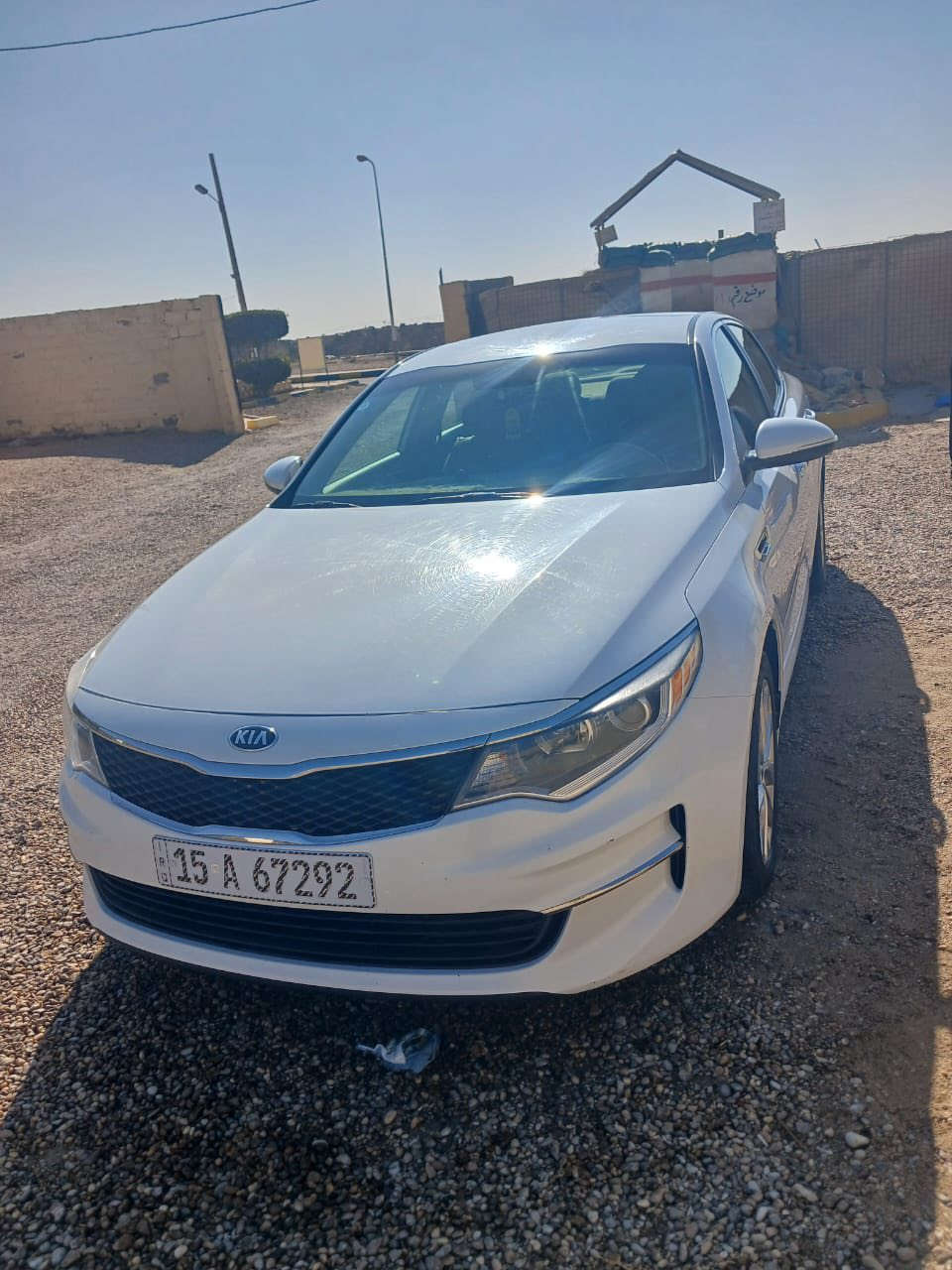 السلام عليكم
ابتيما ٢٠١٧ امريكي 

سيارة كلين اي ضربة ما بيهة فقط لباب مرجع بارد 

سيارة نضيفة مال بيت وجناي ماشية ٧٢ فقط 

سنوية هزة جديدة ل ٢٠٣١ 

مواصفاتهة نص فول 

محرك GDI

معروضة ب ١٣٥ قابل للتفاوض 

مكان سيارة الرمادي 

رقم انبار جديد 

هـ ‭٠٧٨٠ ٥٦١ ٦٨٩١‬
