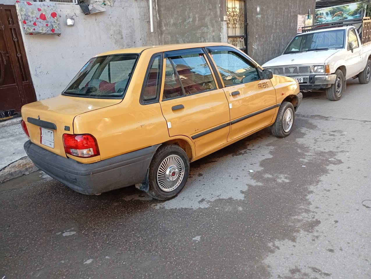 سلام عليكم سايبا موديل 13للبيع كير محرك مكفول شواصي معمره بيه صبغ صدر جديد تخم تاير كهربائيات كله شغاله سنويه لل28تحويل السعر 28العنوان بغداد المدينه ***********تبريد عاطل
