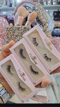 رموش طبيعية • ١٢ قطعة • لصالونات