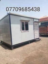 كرفان قياس 3 في 4 جديد. بغداد جرف النداف. 07709685438 واتساب