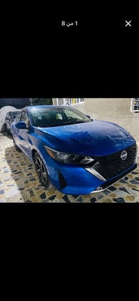 07723107156 واتساب للبيع نيسان سنترا sv  موديل2025  اللون ازرق  ماشية ...