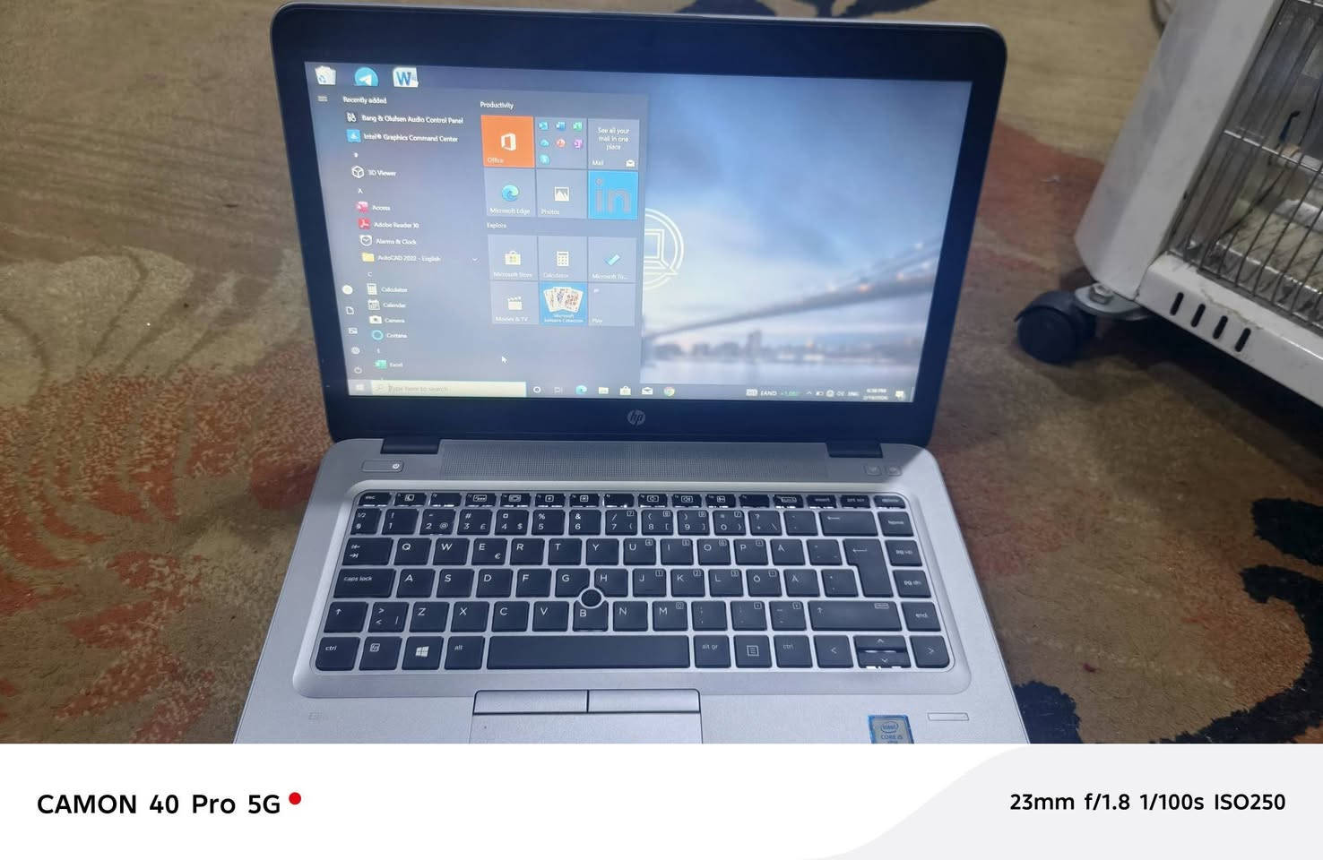 لابتوب HP EliteBook 840 G3 للبيع، الجهاز نظيف جداً واستعماله خفيف، وحالته ممتازة.

📍 الموقع: الحلة – جسر نادر💰 السعر: 250 ألف دينار، ويوجد مجال بسيط بالسعر للجادين.

للاستفسار‏‪***********‬‏/
***********
