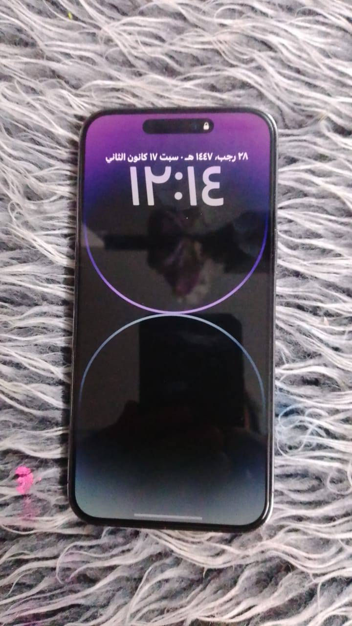 السلام عليكم  متاح ايفون ١٤ برو ماك  للبيع 
بلادي 
مامبدل بي شي 
الاتصال ***********
