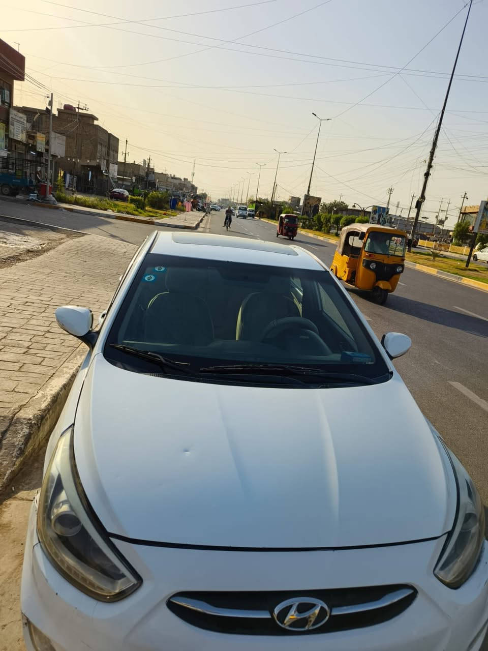 السلام عليكم هونداي اكسنت موديل 2016خليجي رقم بغداد باسمي تحويل مباشر محرك 1600كير حداديه تبريد محرك كفاله فول مواصفات بيها خمس قطع صبغ وموضحه بل سونار رايدها 95وبيها مجال بسيط حك الجيه
رقم الهاتف ***********
