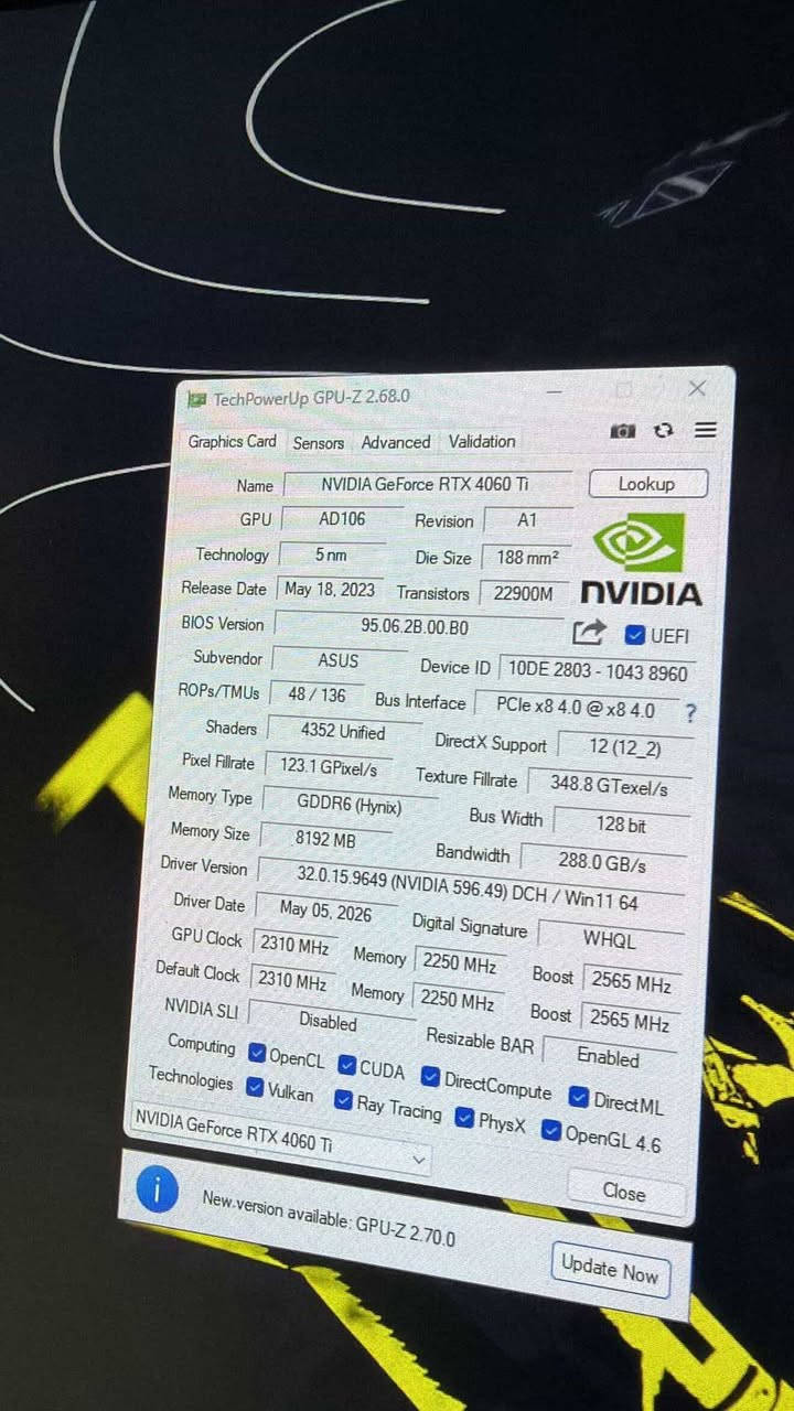 السلام عليكم
كيس مستخدم نضيف كلش 
I5 13400F
RTX 4060 TI 
Asus prime H610M-K
16 GB DDR4
Deepcool le720 360mm
m.2 1TB
PSU 650W 
مكاني بغداد سعر 1200 
***********
