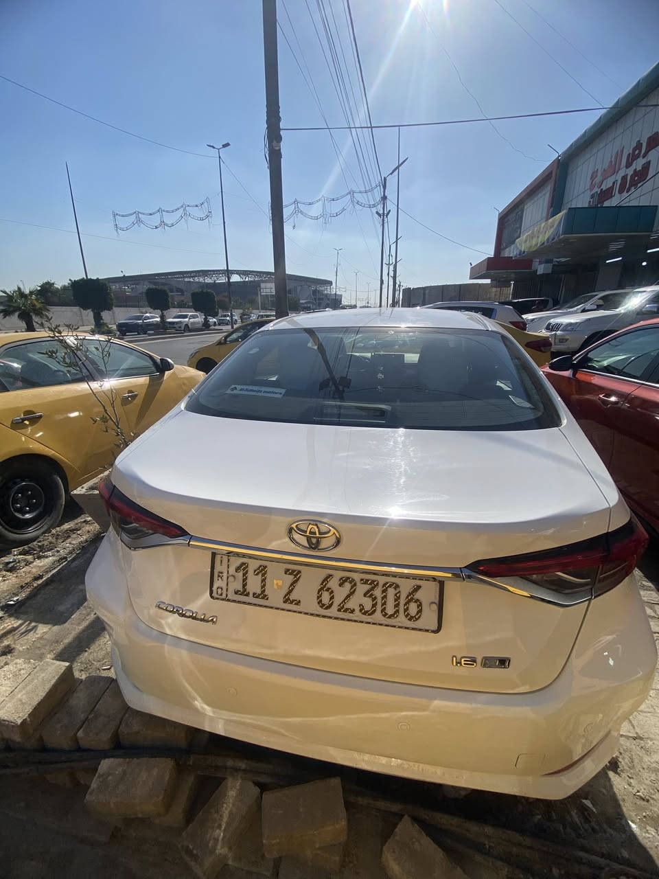 كورلا بانزين 2021 خليجي استيراد خاص
بيها فقط بنيد صبغ
محرك 1600دوش 
داخل ابيض
رقم بغداد جاهزه من كلشي 
سعر 149 وبي مجال
الاستفسار *********** 
مكانا بغداد معارض حبيبيه معرض الاحسان
