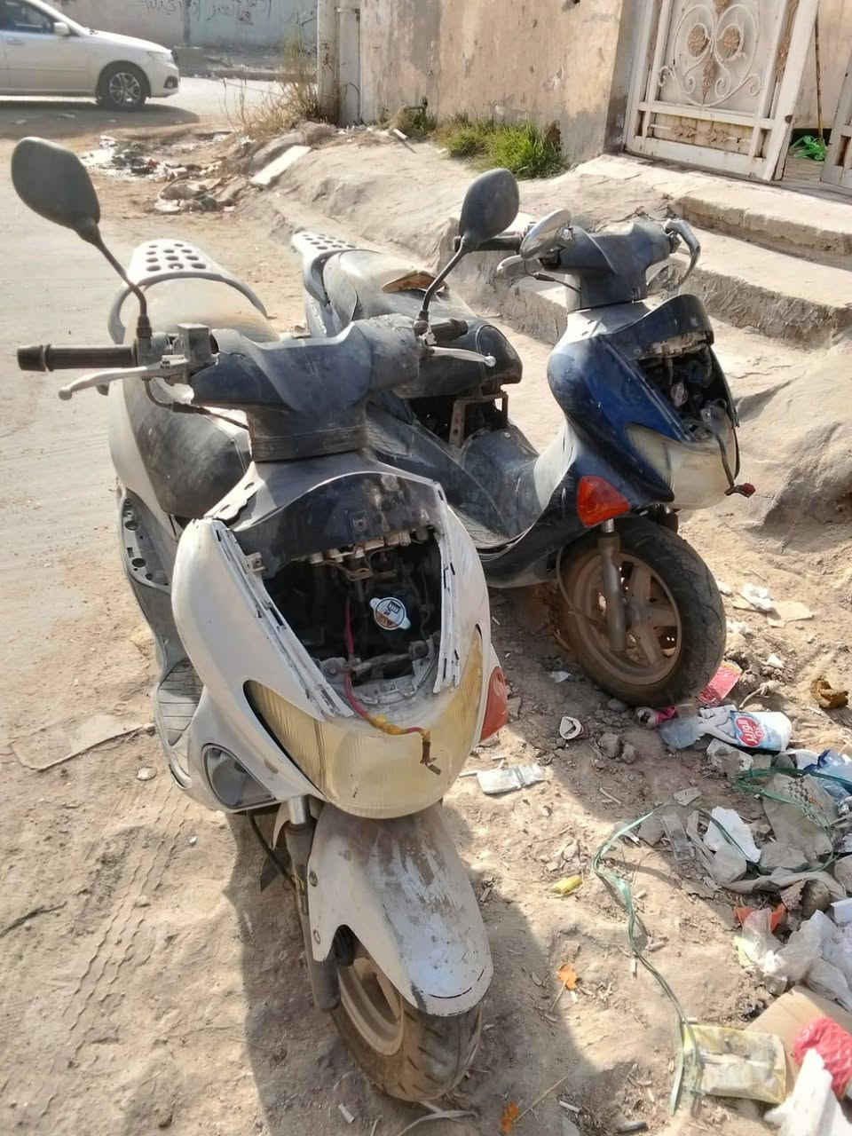 سلام عليكم بيع دراجتين الدراجات جانن متروكات ما مفتواحات دراجات حسب فحصنه دارن سلف اسمهن ساسوكي ياباني دراجات بلاد كلشي ما مبدل بيهن وحده محرك 150 والثاني 125 سعر الوحده 150 الف ثنين 250 الموز شراي رجاء لا يراسل ويتعبني والي يريد يشتري راسل واتس ***********
