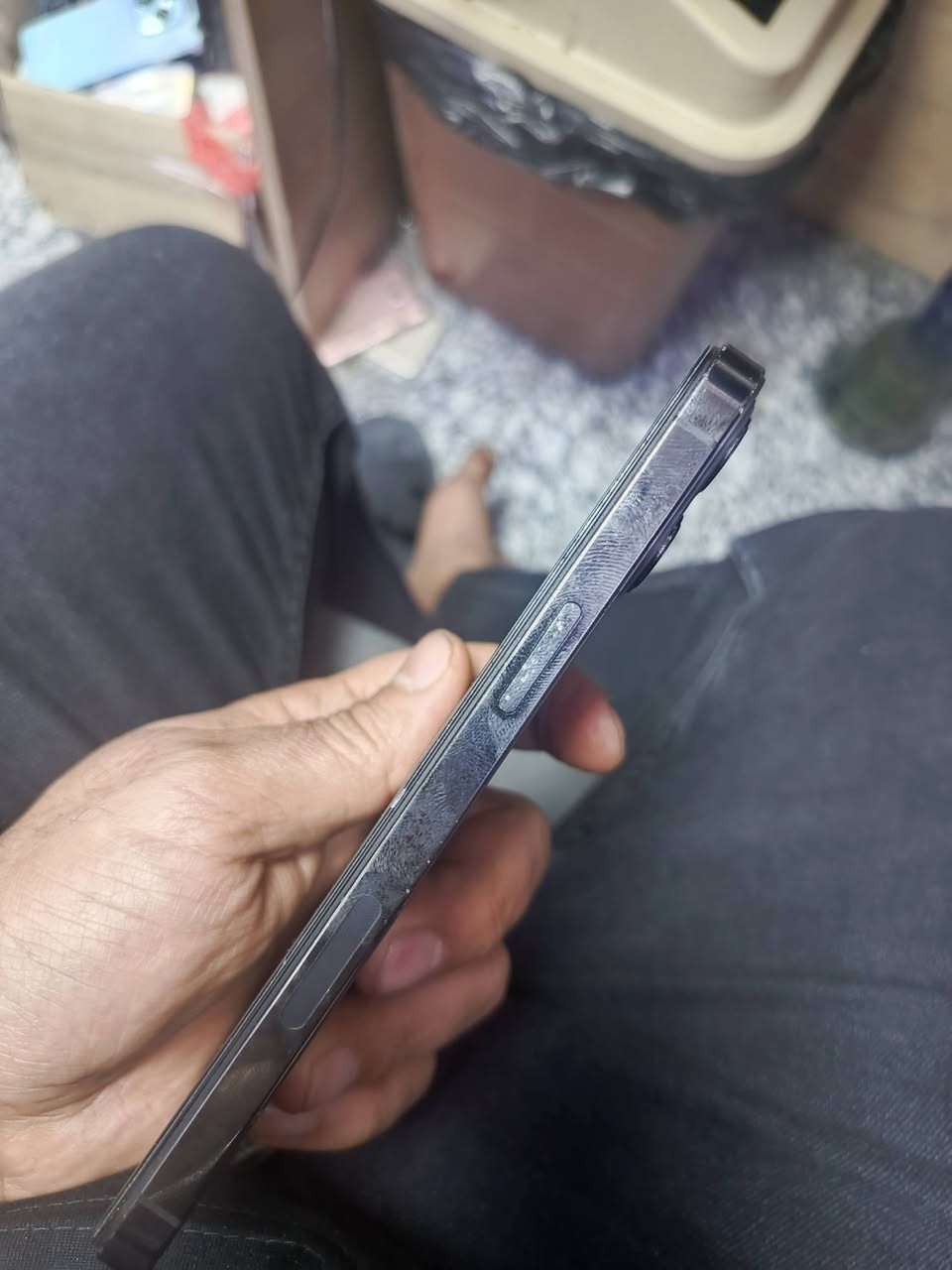 ايفون 12برو ماكس ذاكرة 256 بطارية 100% جهاز مبدل شاشة وبطارية وفطر واحد بل ضهر سعر 290 وبي مجال مكاني زعفرانية  الجهاز شغلةوبي ضمان شهر


**إذا كنت صاحب هذا الإعلان وتريد حذفه لأي سبب، رجاءا أرسل رسالة إلى الدعم الفني**