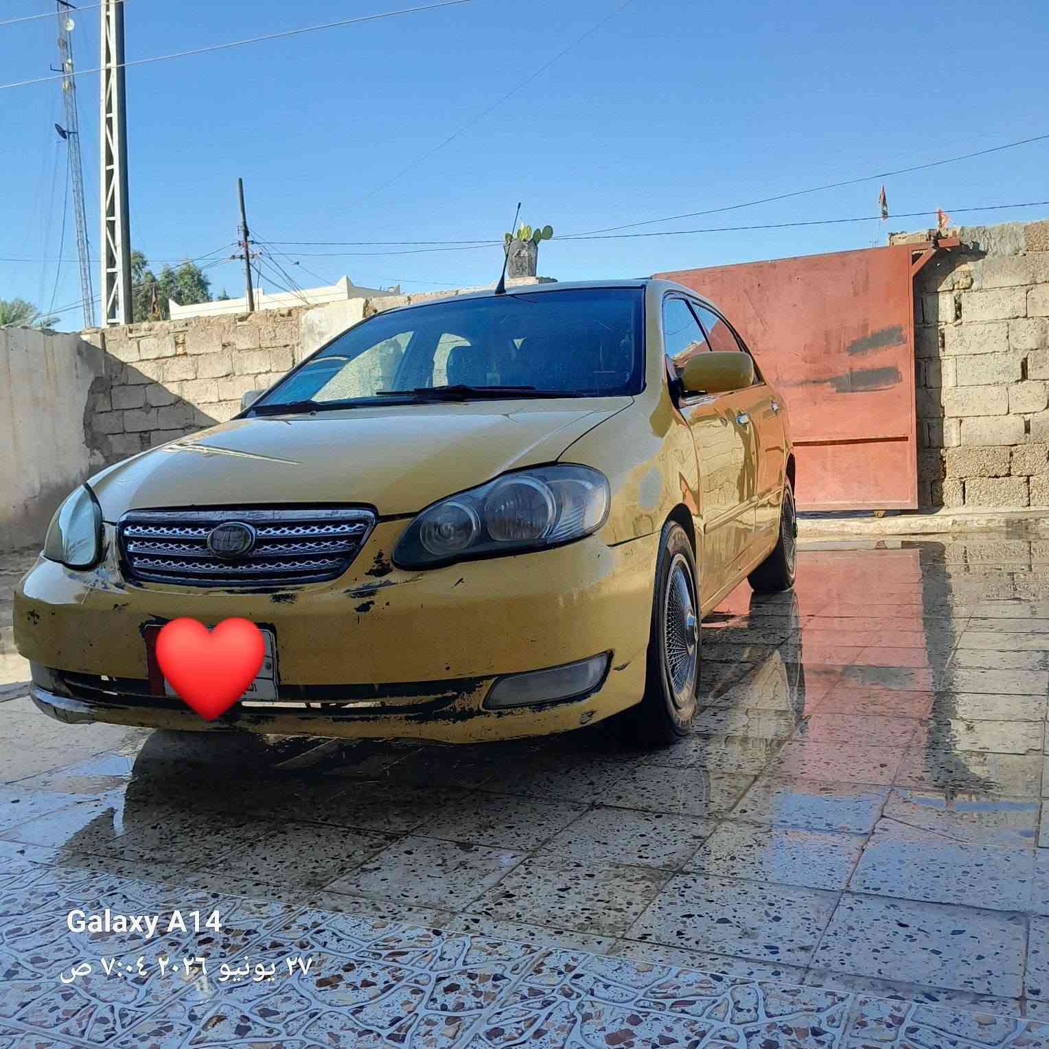 سلام عليكم للبيع أو مراوس // كورلا نحله 2007 وارد أمريكي لون اصفر. رقمها نجف  بأسمي//   محرك جديد ماصار شهرين من شاده لكير بي خلل ميكانيك سياره مثل ما موضح بل صوره بيهه خياسات بسيطه ضربتهه جاملغ وبنيد بدون دواخل تحويل بنفس اليوم مصفره هيئه وغرامه // دوشمه جديده+  باتري جديد +منضومه غاز+ منضومه زنون  جديده=// سياره بيهه خلل بسيط ترايك للبصره تبريد نقص غاز  ///سعره 64 وبيهه مجال رقم راعيها/// ////  
(((((***********))))))
(((( خاص ما اجاوب لشراي لا يتعبني ))))

