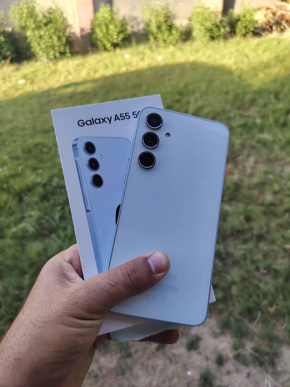 السلام عليكم
متوفر Galaxy A55 5G

ذاكره 256 

الرام 8 

كامل ملحقات

جهاز مكفول وضمان

السعر 350 الف

***********

متوفر توصيل جميع المحافظات 🚕
